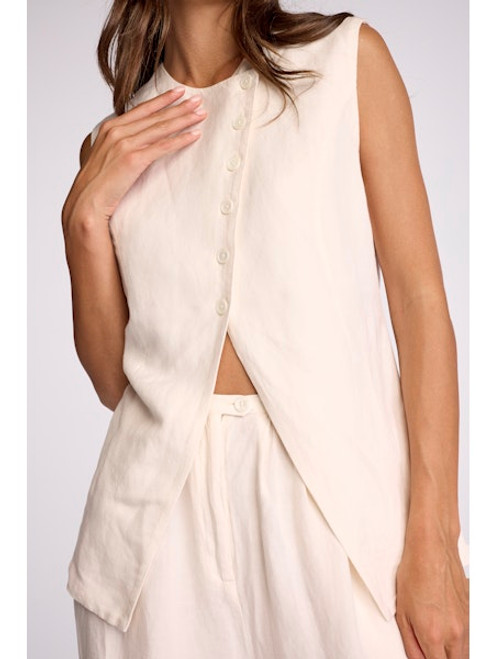 Isolde Vest - Whisper White